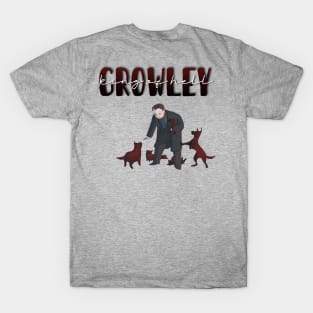 Supernatural Crowley Hell Hound Dad Design T-Shirt